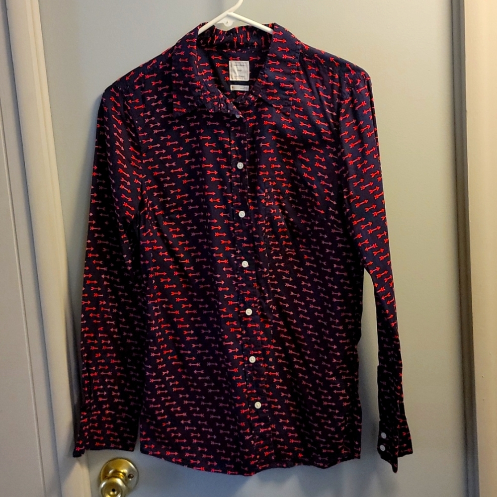 Fitted boyfriend shirt